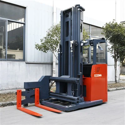 3 leið Electric Pallet Stacker 1500 kg með 8 metra Vift lyftara 3 leið Electric Pallet Stacker Electric Pallet Stacker