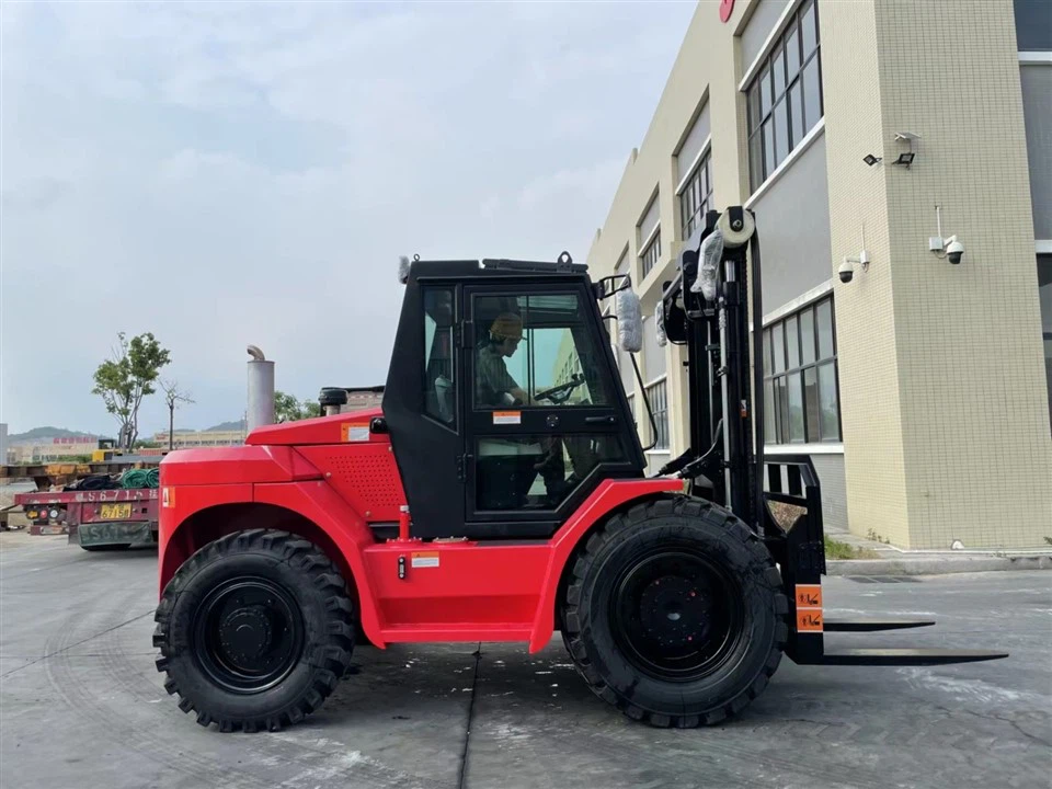 SOCMA 5 Ton All- Terrain Off Road 4x4 Four Wheel Drive 4wd Rough Terrain Forklift