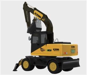 15t hjólagröfur með litíum rafhlöðu