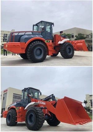 5t hjólaskófla knúinn af litíum rafhlöðu